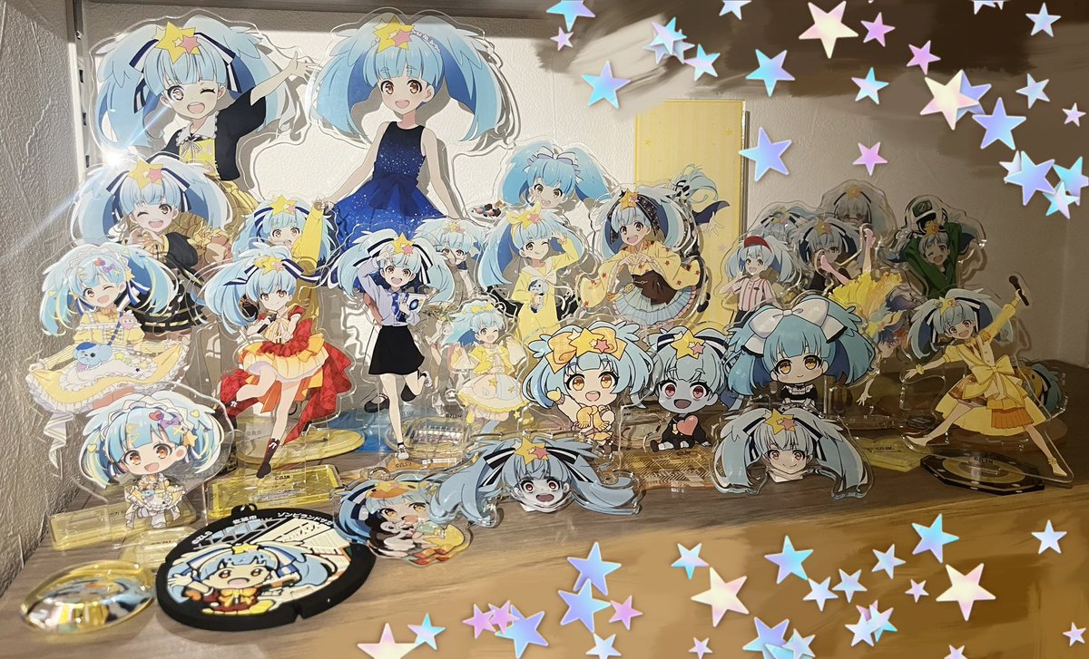 minazou_373's tweet photo. リリィお誕生日おめでとう💫まだ飾り途中だけど、この機会にリリィグッズたちを載せちゃいます🤩これからもキラキラトゥインクルでいてね〜🌟
#ゾンビランドサガ https://t.co/bvEGMnW63J