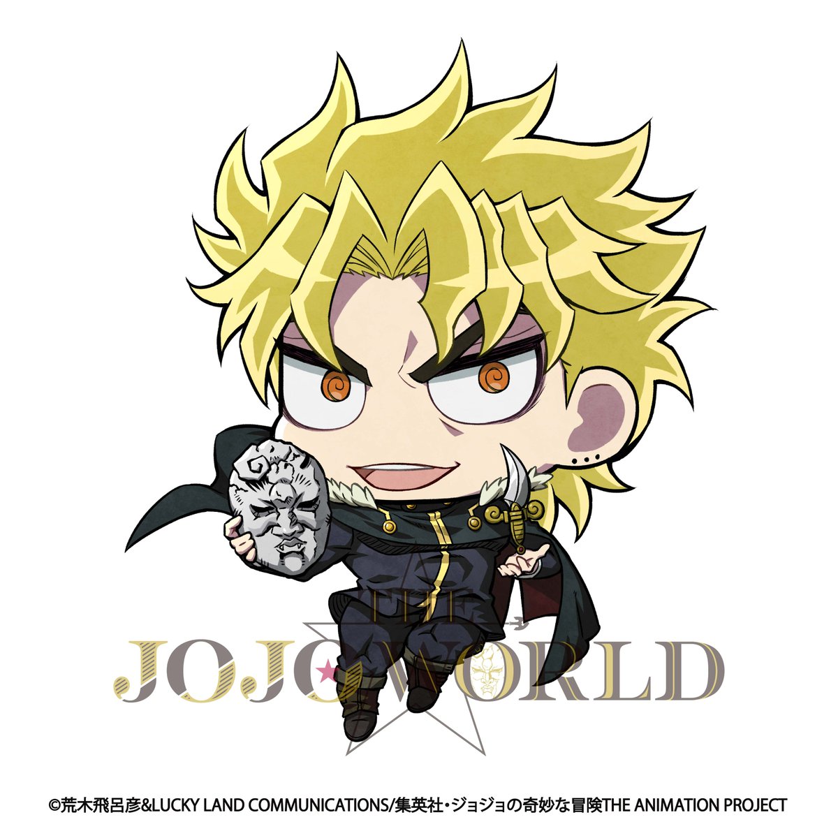 THE_JOJO_WORLD's tweet photo. ★━━━━━━━━━━━━★
　　  THE★JOJO WORLD 　 
           新規ちみキャラ紹介 
★━━━━━━━━━━━━★

ディオ・ブランドー

☑️公式サイト
https://t.co/YSf25Icven

#THEJOJOWORLD #jojo_anime https://t.co/rbOmQJ2zhl