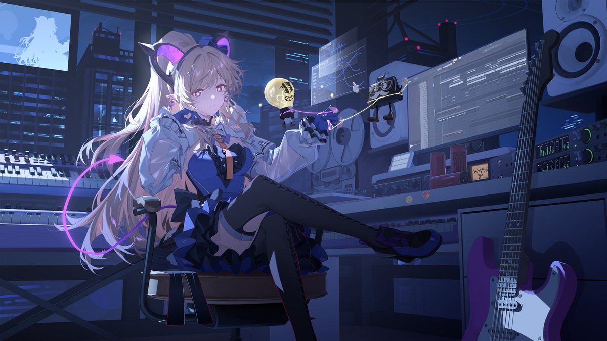 Elinnasky's tweet photo. #エンドフィールド #ArknightsEndfield #明日方舟終末地  梨诺的音乐工作室 https://t.co/UfYQ9s54n4
