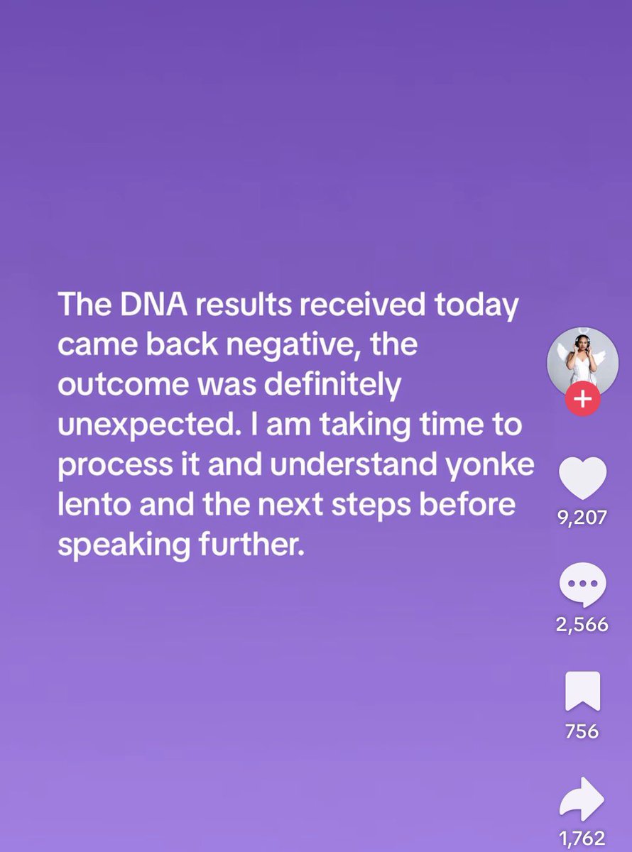 officialtwinny's tweet photo. A lady accused uBab Lavo of being an absent father. DNA RESULTS are in and he is NOT THE FATHER 

😭😭😭😭😭😭😭💔 https://t.co/YkarGXeCWG