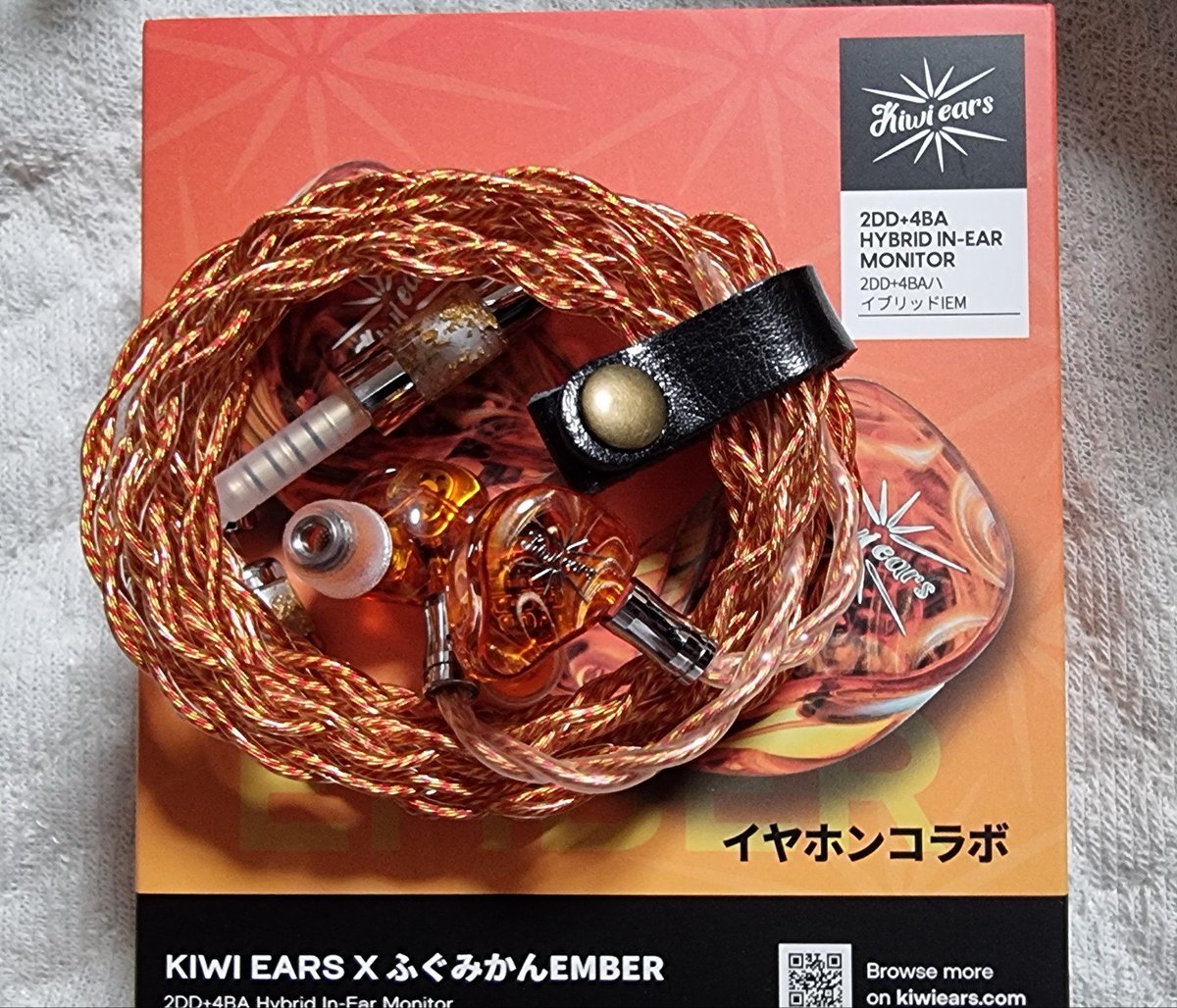 saibow_MS's tweet photo. Kiwi Ears × ふぐみかん Ember

最初、中高音すっきりで低音でないなーって思ったけど
サブベースまで深く沈む曲ならしっかり響く
面白いイブリッドIEM https://t.co/X4fUompJc4
