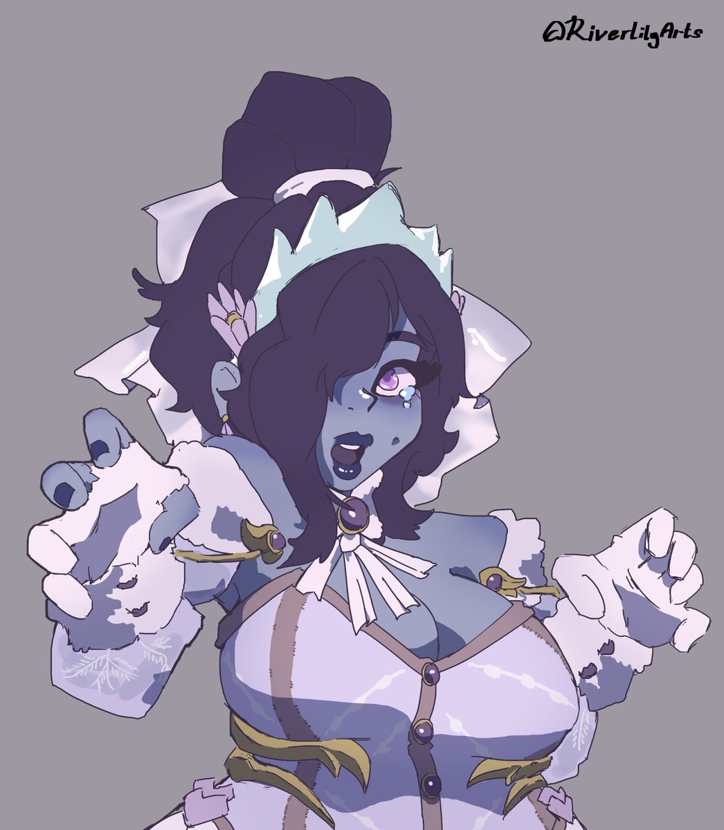 RiverLilyArts's tweet photo. Ghost Bride Mei - holy fuck, holy fuck, holy fuck I love her.  

#overwatch https://t.co/FT1oNzz3Yo