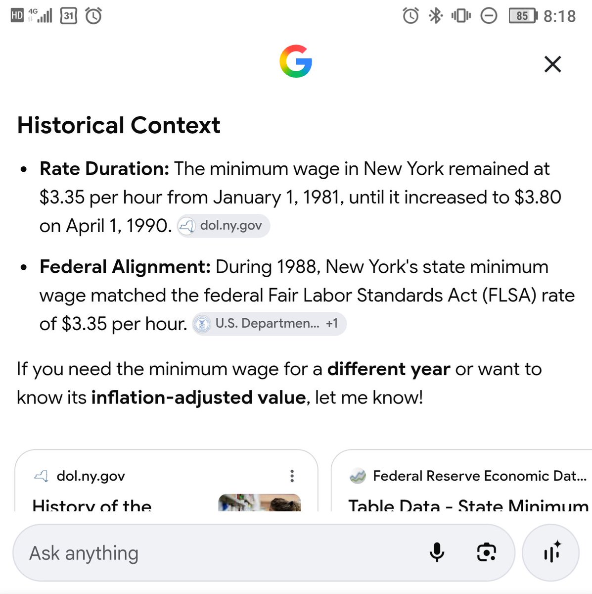 scottwhite1065's tweet photo. For those who say that "boomers had it easy".....

When i got married and bought a house in 1988 it seems minimum wage was about 7 grand (base pay no OT). My home cost me 132k. Or about 19 times minimum wage pay 

Average salary was 19k. (my house was 7 years salary)  With a degree starting pay was around 26k. (my house was about 5 years salary)

We didn't get "parental leave". Or "family sick leave" or free medical (obama care ) or many of the benefits given today. There's a cost to all of those things. They don't get funded from thin air. All of that adds to your compensation package

Today my home is worth 4-5 times what i paid 38 years ago

Min wage in NY state is 17 an hour or 5 times what it was in 88

Average salary in NY about 103k more than 5 times what it was in 88

So house is 5 times what it was in 88. Min wage is 5 times what it was in 88. Average wage 5 times what it was in 88

Yes times are tough. But in 88 times were tough too!

I worked two full time jobs for years. At one stretch went 730 days with not a single day off from both jobs. No sick days. No vacation days. No holidays. Even worked when my daughter was born and went back to work after she was born later that day. 

I don't resent people getting time with their families but we didn't get that 40 years ago. We never had it "easy"

Times were tough for boomers too  

News flash. TIMES ARE ALWAYS TOUGH!

Go ahead. Bring on the hate now.