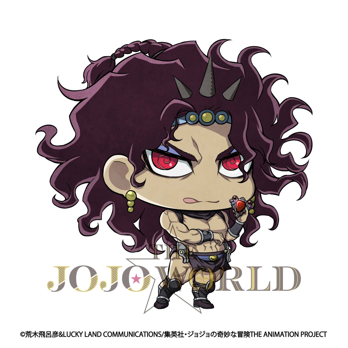 THE_JOJO_WORLD's tweet photo. ★━━━━━━━━━━━━★
　　  THE★JOJO WORLD 　 
           新規ちみキャラ紹介 
★━━━━━━━━━━━━★

カーズ

☑️公式サイト
https://t.co/YSf25Icven

#THEJOJOWORLD #jojo_anime https://t.co/fETthvCTxd