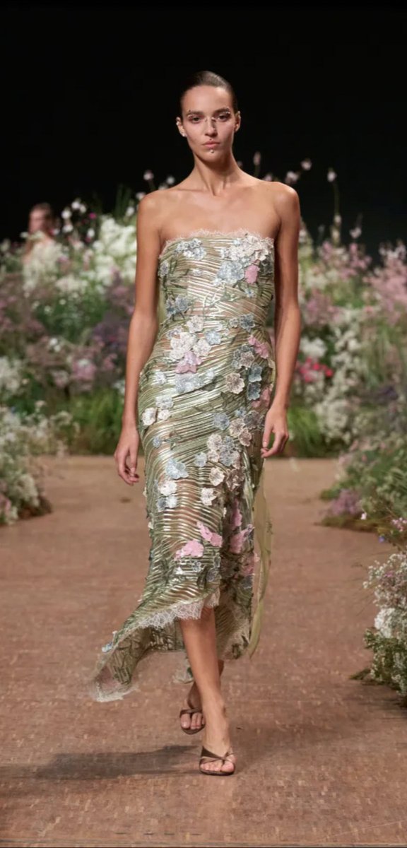 rosev1207's tweet photo. Elie Saab: Spring 2027 RTW PFW Collection https://t.co/wyrWiQlYMo