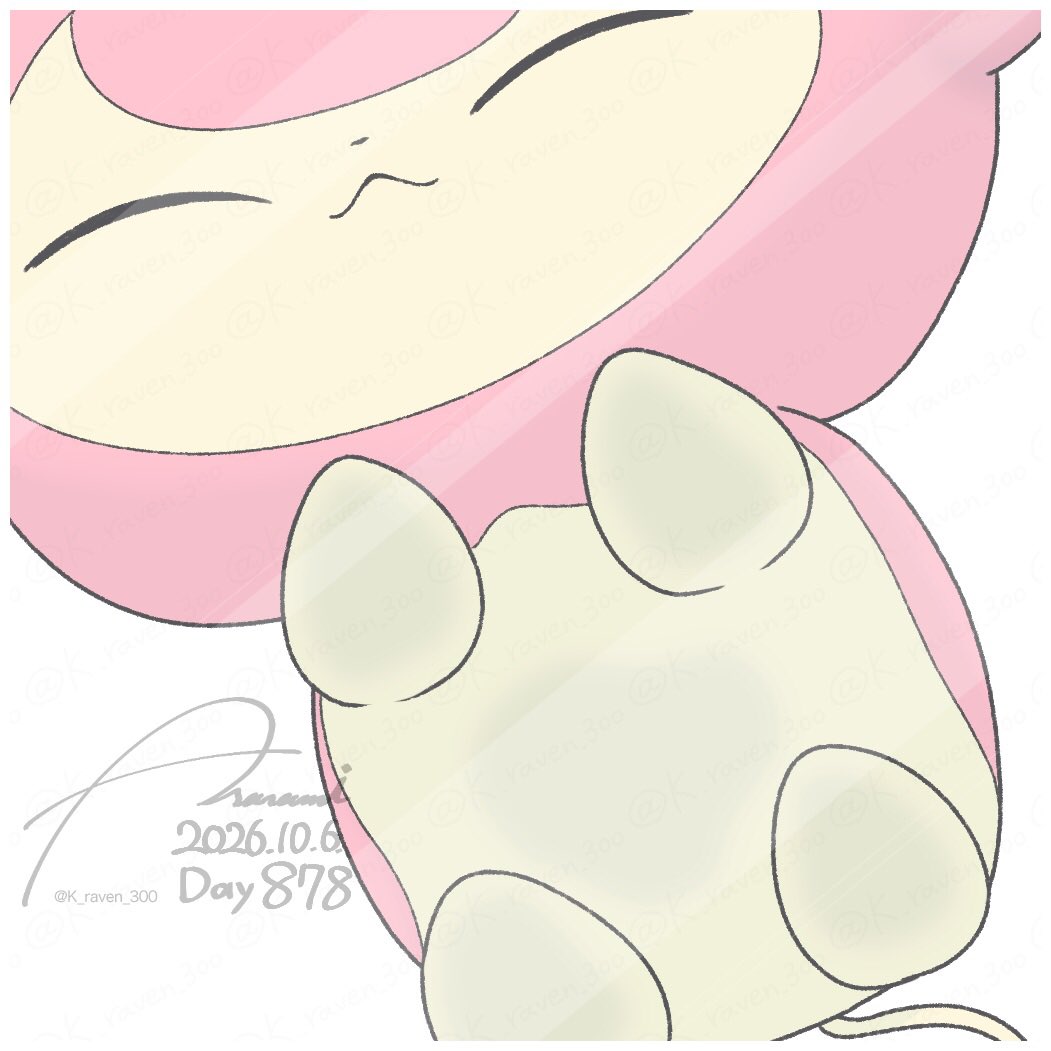 K_raven_300's tweet photo. Day 878πΆδΈγγθ¦γγ¨γγ³
1ζ₯1γ¨γγ³ #Skitty #γγ±γ’γ³γ€γ©γΉγ https://t.co/PTgv49z4M0