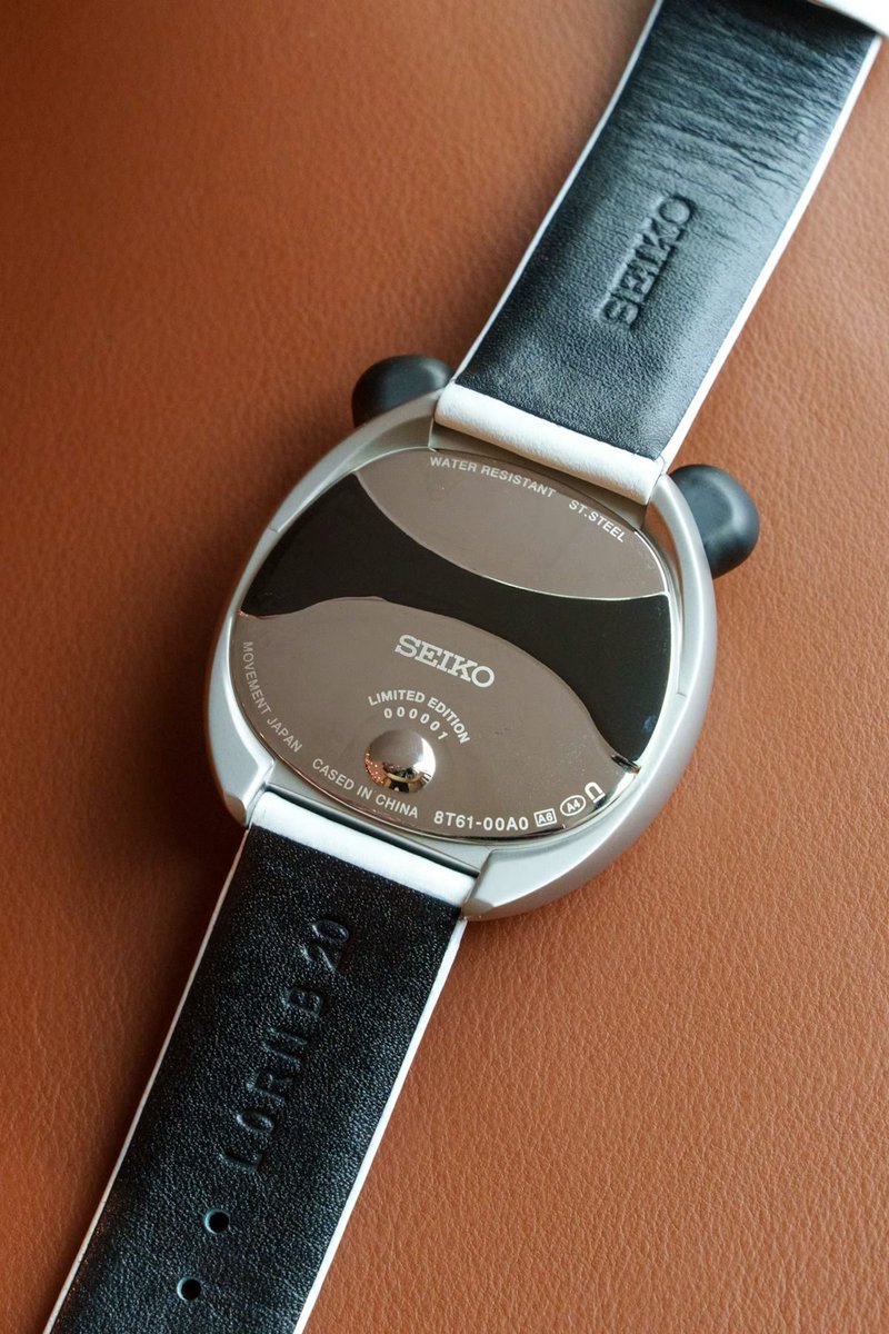 BhorneandCo's tweet photo. News:Seiko actually made the panda watch.

A concept from Seiko's 2024 Power Design Project has now become a real production watch.

The new Power Design Project Panda Chronograph takes the idea pretty literally panda face, ears and all  while using a 43mm stainless-steel case and a quartz chronograph movement.

Only 5,000 pieces will be made.
Honestly, I like seeing Seiko do things like this.

Not every watch needs to take itself seriously.