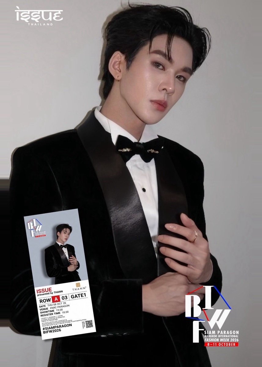 Siam_Paragon's tweet photo. ประกาศ Keyword และ Hashtag สำหรับโชว์ ISSUE presented by THANN ในงาน Siam Paragon Bangkok International Fashion Week 2026 

🗓️ 8 ตุลาคม 2569
📍 Parc Paragon ชั้น M สยามพารากอน

#AuauSave #auautnp #savewrg 
🔑 AUAUSAVE BIFW26 SIAM PARAGON
#️⃣ .SiamParagonBIFW2026xAuauSave 

#ISSUEThailand @issuethailand
#SiamParagonBIFW2026 #BIFW2026
#THANN #THANNThailand 
@auautnp @savewrg