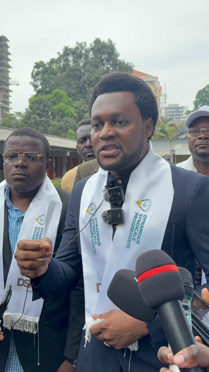 acprdcongo's tweet photo. #RDC : la Dynamique syndicale progressiste (DSP), une nouvelle organisation de défense des droits et intérêts des travailleurs, a été officiellement lancée mardi, lors d’une cérémonie organisée au Centre d’études pour l’action sociale (Cepas), situé dans le nord de #Kinshasa, en République démocratique du Congo (RDC).

"Aujourd’hui est un grand jour historique qui marque la sortie officielle de la Dynamique syndicale progressiste. Une date qui restera gravée dans les annales du monde du travail et dans le paysage syndical de notre pays. Cette cérémonie constitue une occasion pour employeurs et employés de se retrouver autour d’une nouvelle vision du syndicalisme congolais, fondée notamment sur le dialogue, la solidarité et le progrès. Plusieurs syndicats défendent le droit et les intérêts des travailleurs. À l’opposé, ou plutôt en enrichissement de cette approche, la DSP apporte une nouvelle touche en insistant également sur le devoir", a déclaré Meliès Ndelo, président de la DSP.

Découvrez d'autres informations sur notre site web : https://t.co/tGEWJ2Bgzn