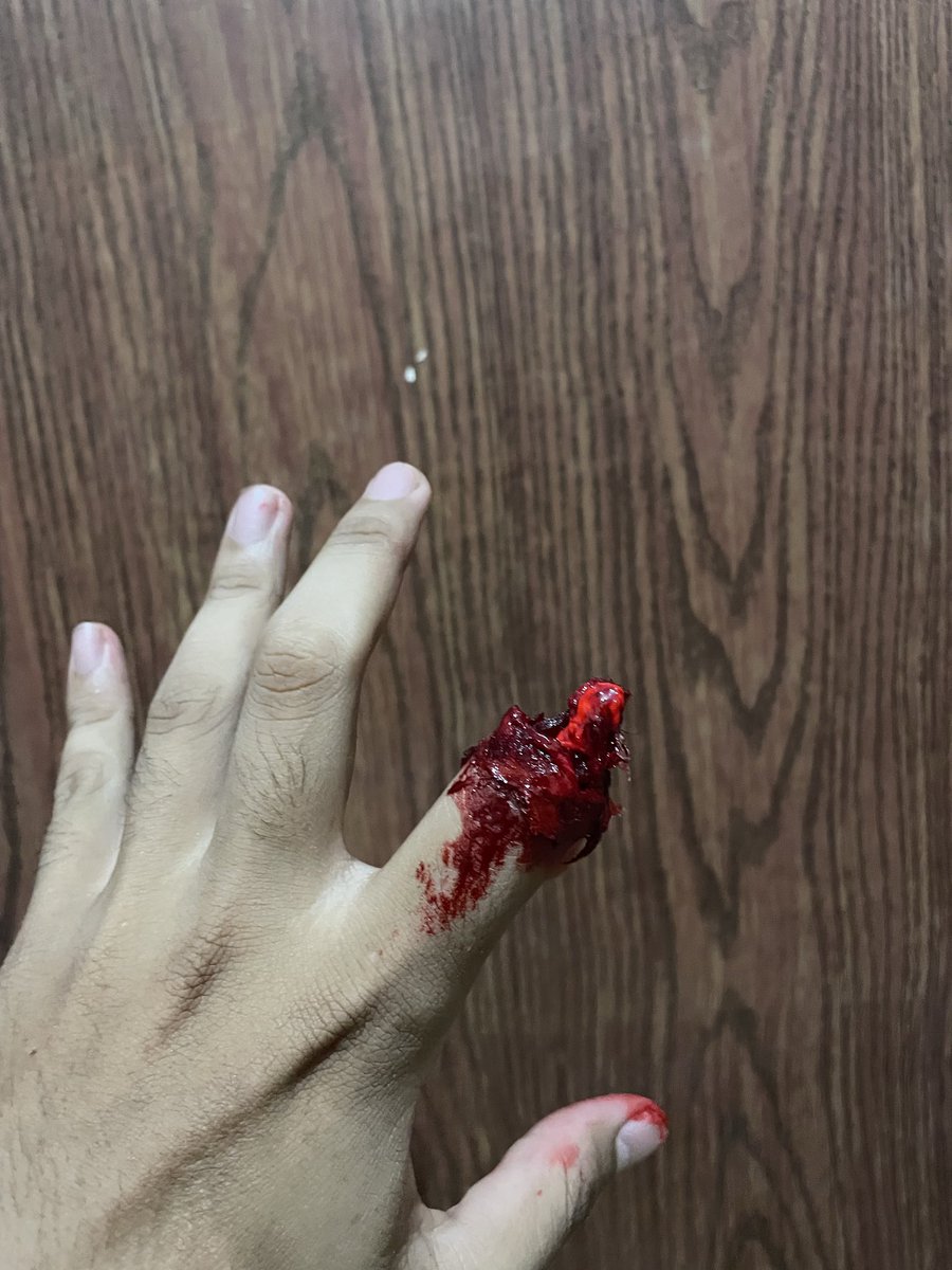 ssaakiii_'s tweet photo. Sfx make up🚨😜❤️ by me. Never thought it will turns this good 

#makeup #sfxmakeup
#illit #makassar https://t.co/lRJt3Arh8k