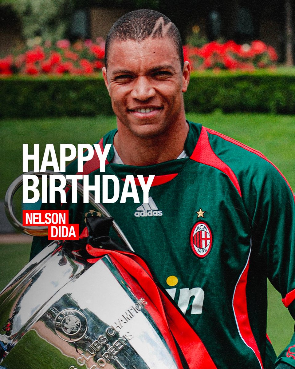 acmilan's tweet photo. A Rossonero icon between the sticks 💯 

Feliz aniversário, Nelson 🎉 https://t.co/8RuyoZBDaC