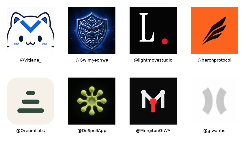 tradeguru's tweet photo. 2|8 GIWA is an Ethereum L2 that runs on the OP Stack.

on testnet its doing ~4M transactions/ day.

projects there are vibrant and already taking shape even without any hint on mainnet. here's 150 of them:

Ai

.@Vitlane_ — Vitlane: AI agentic shopping, one intent to purchase 
.@Gwimyeonwa — AI media verification with onchain proof on GIWA 
.@lightmovestudio — AI cinema platform built on GIWA
.@heronprotocol — DeFAI capital allocation layer; verifiable yield agent on GIWA
.@Gwimyeonwa — AI media verification with onchain proof on GIWA
.@OreumLabs — Onchain information curation layer
.@DeSpellApp — Human-authorized AI app layer
.@MergitonGIWA — AI agent verifies merged PRs and pays dev bounties on GIWA
.@giwantic — AI assistant that works for you, built on GIWA