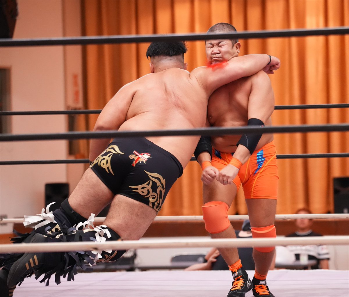 Namjunkzone's tweet photo. 藪木選手、ハミ選手のラリアット2発で敗退。
#RAW94 https://t.co/i0wwkFCB2T