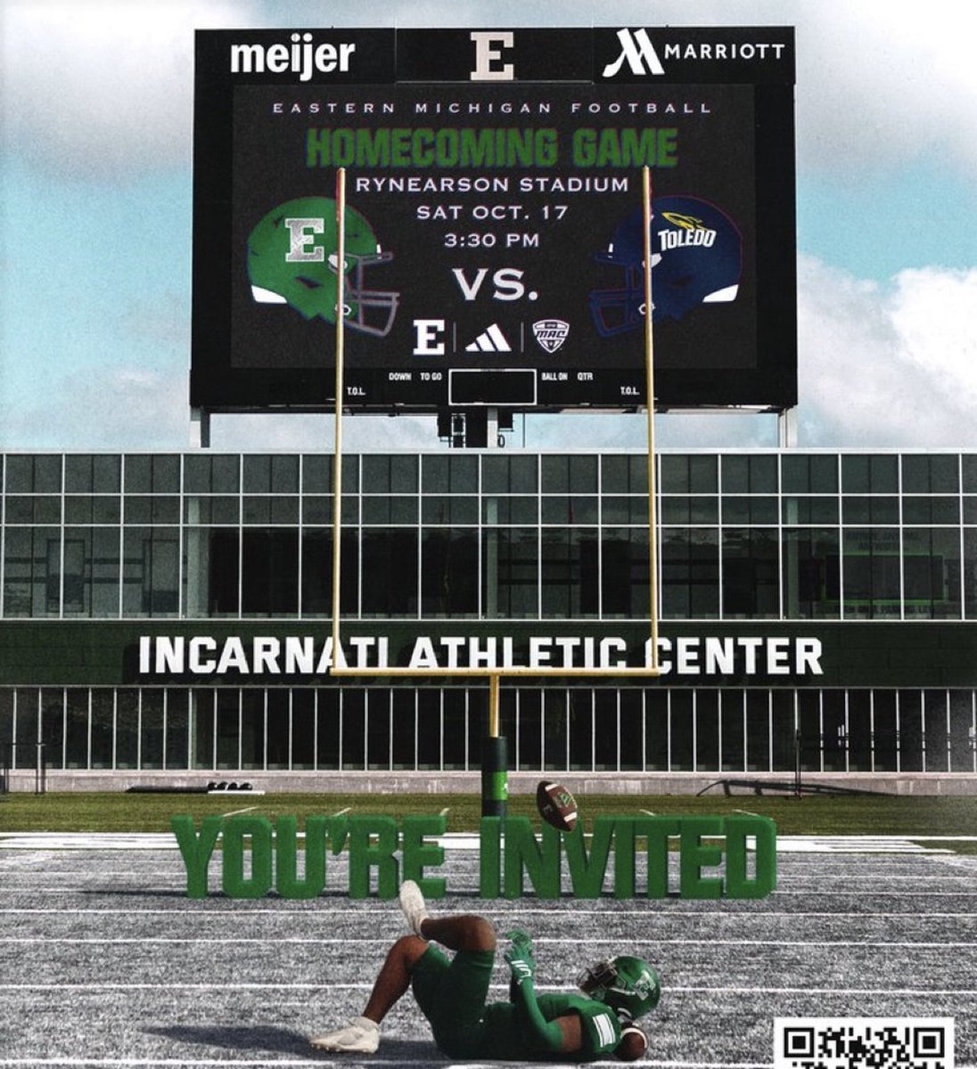 CooperBeaty_9's tweet photo. Thank you @CoachBHumbert and @EMUFB for reaching out. I’m super pumped to get on campus at Eastern Michigan for a game day invite in a couple weeks. Looking forward to checking out #TheFactory 🔥 #ETOUGH
@PrepRedzoneIL @mfarrellsports @EDGYTIM @ChiPlayerWatch @sixstarfootball @scottybscout @OJW_Scouting @AllenTrieu