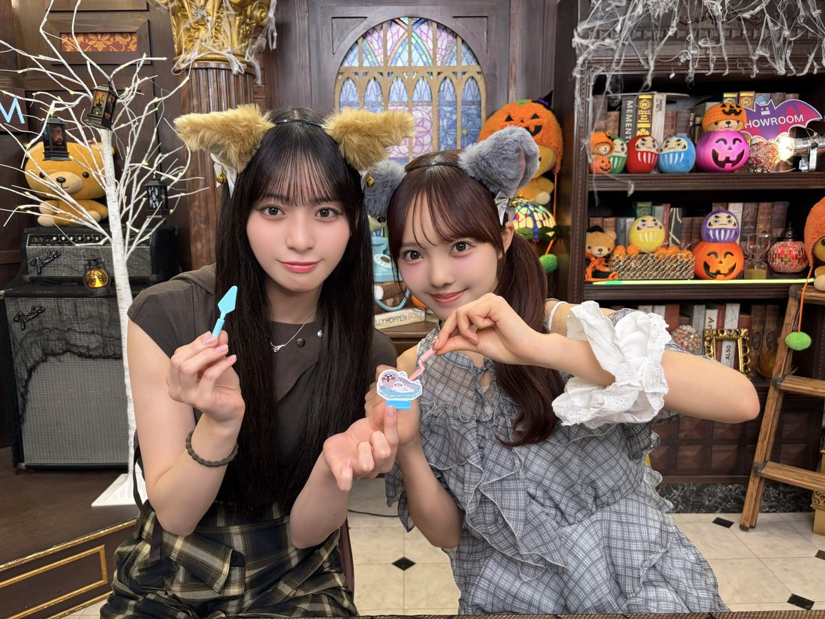 SHOWROOM_jp's tweet photo. 本日の一枚📸✨
「#のいみーのいみ。」
ご視聴ありがとうございました💎

出演：#落合希来里 #冨田菜々風
次回配信は 10/13 (火) 20時〜予定です！
お楽しみに～ 😉✨

https://t.co/ZN6bl2aao9

#のいのい
#ノイミー https://t.co/KfEggvyh9h