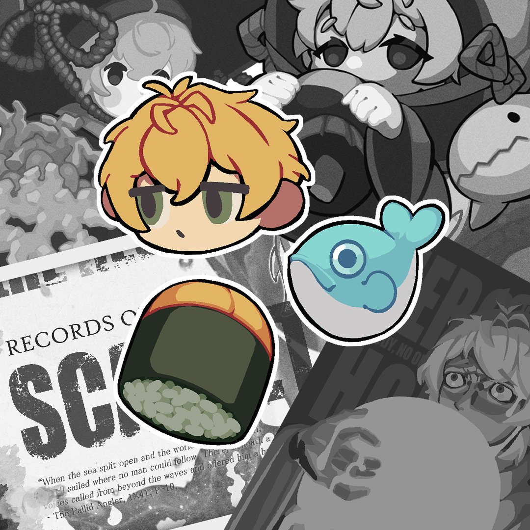Rai_Galilei's tweet photo. So the plan was to give some free merch on my birthday, but I thought about it too much and ended up stressed (dies)

So please have these 4 little artworks made by yours truly! Do anything you like with it, just dont sell it pls..

I deliver n now eep
Link to download on YT! https://t.co/VNC79O3X1u