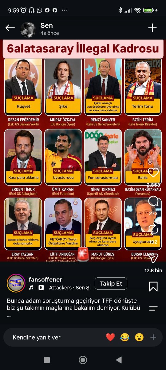 savas1977's tweet photo. @keremtopkaybi Galatasarayın şampiyonlukkarı UEFA ve FIFA da incelenmeli yapı dağılıyo https://t.co/Rwg1pK33YI