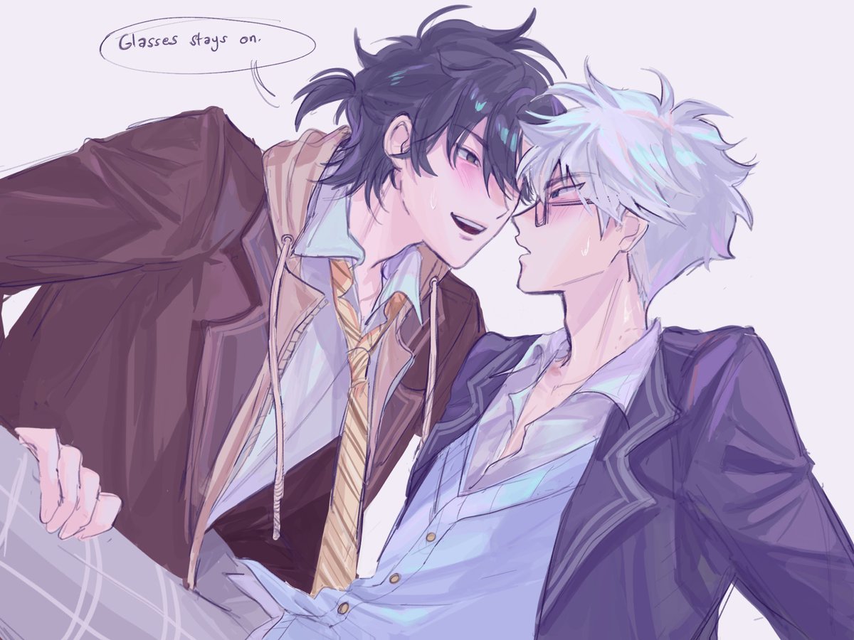 yuulhaan's tweet photo. i love glasses LG 
should i draw the next part uuhh
#linkclick #chengguang #shiguang https://t.co/8vJw0SWqPu