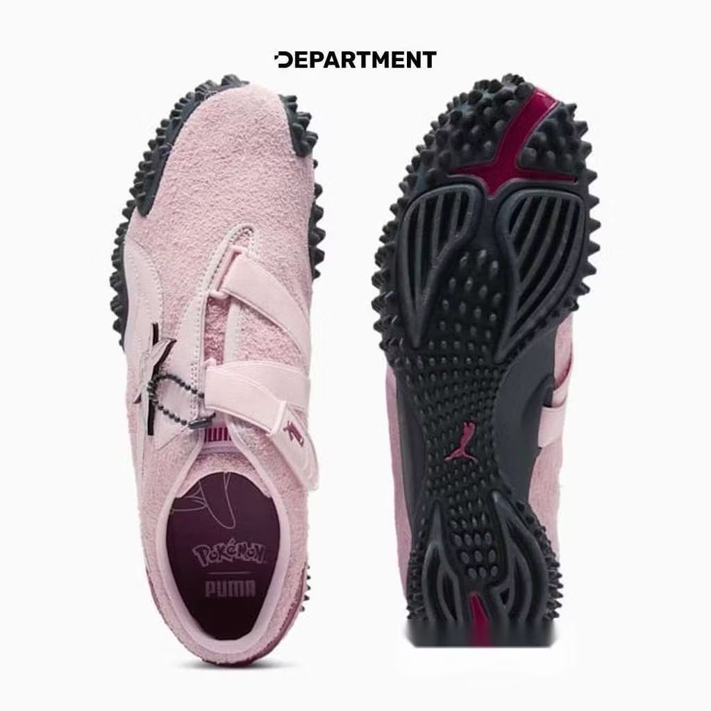 perscuma's tweet photo. SNEAKERS POKEMON PUMA BENTUK UNIK DENGAN WARNA PINK HITAM 🩰🖤 https://t.co/dYQ9iBHSSf