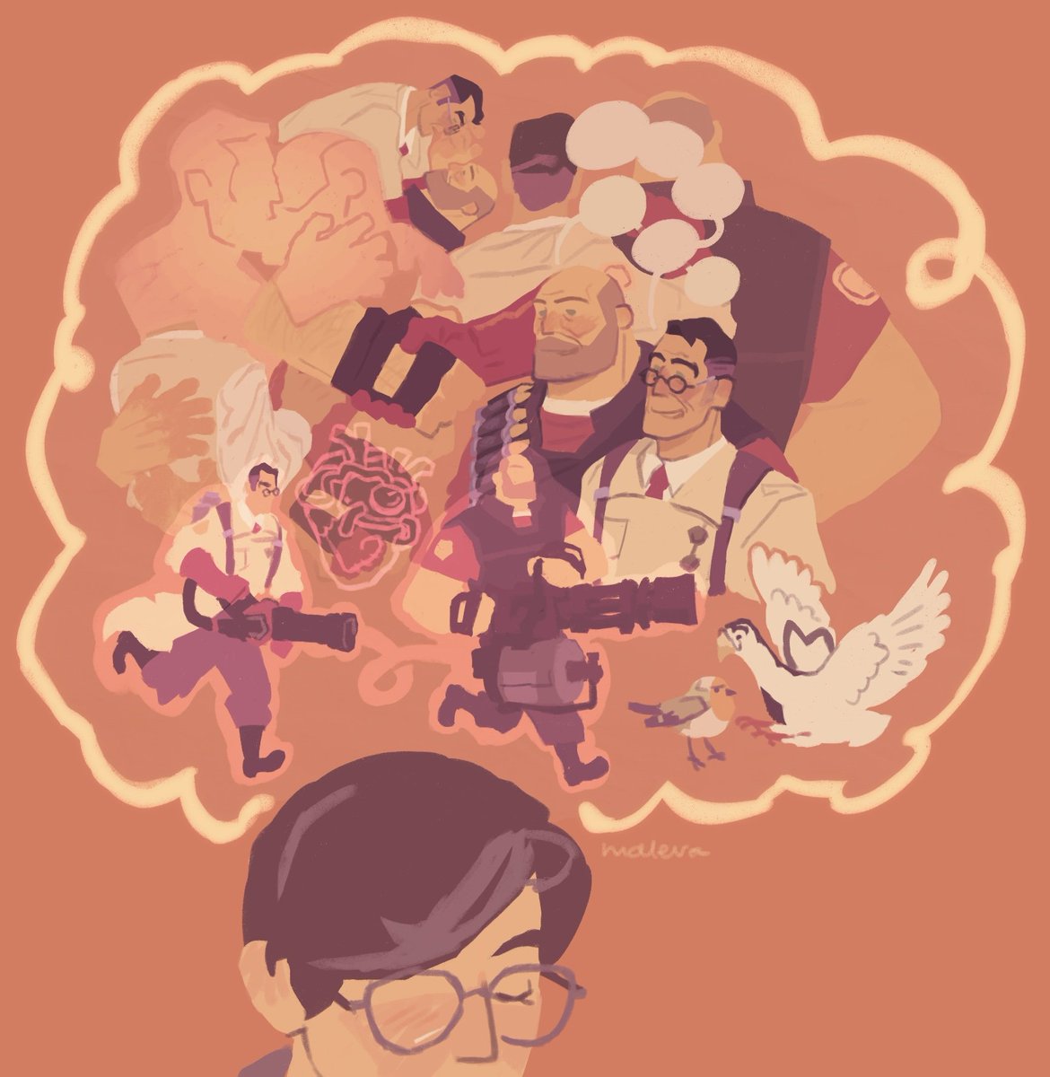 sparklesmash762's tweet photo. My little love letter
#tf2 https://t.co/qbNlnJyATH