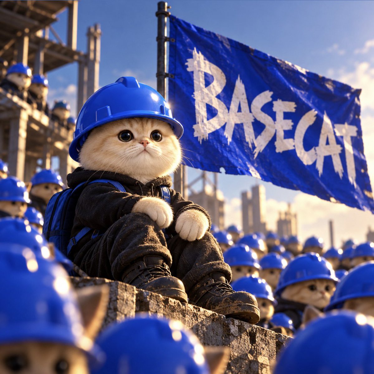 wowdrama's tweet photo. $BASECAT didn’t get here because someone manufactured a narrative 🛜

@BasecatOnBase community just kept showing up, posting, building and believing through every drawdown 🧲

..whatever happens next - that part is real ✅

hardhat stays on
🐱🔵 https://t.co/VYL2qHEp30