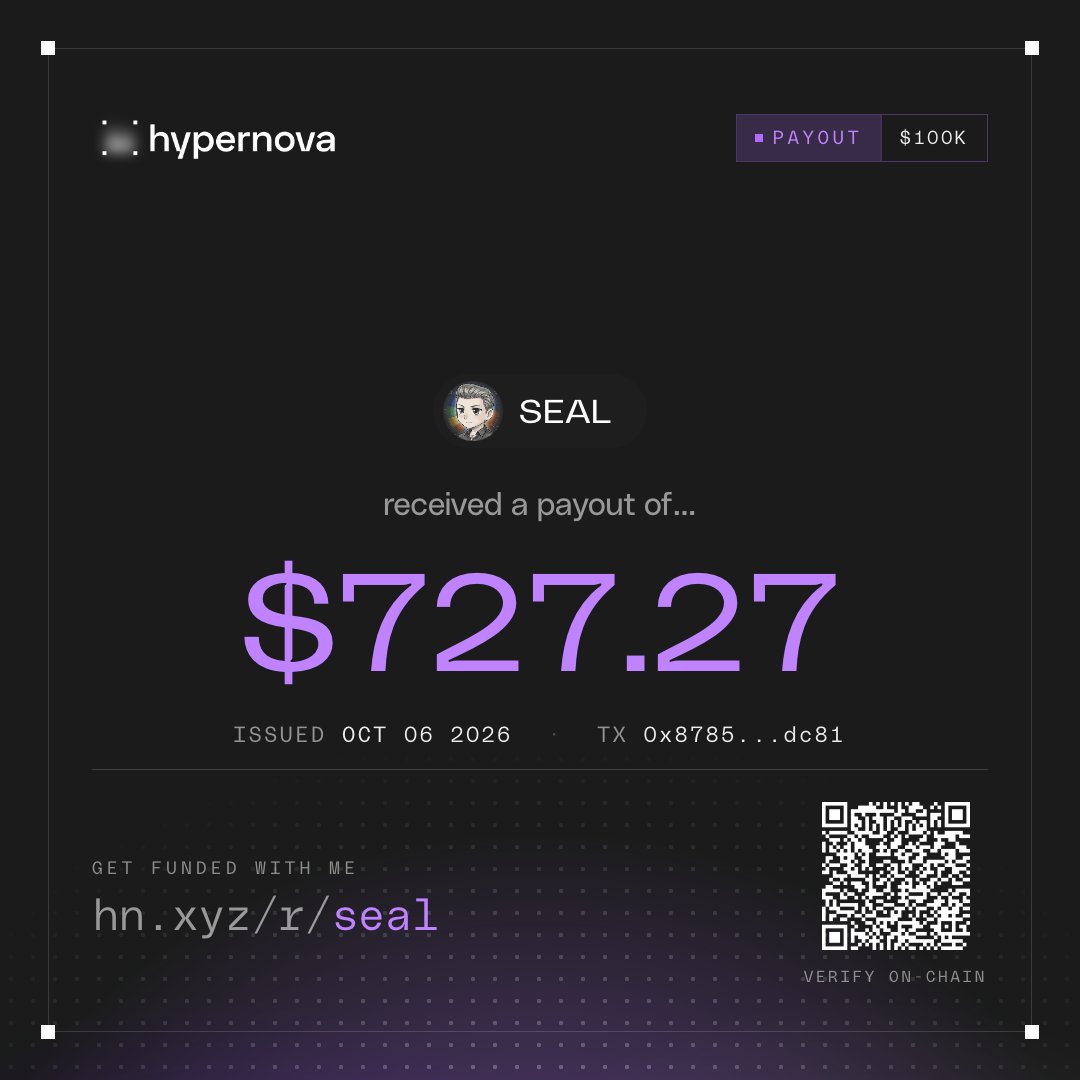 SealFunded's tweet photo. BOOOOOMMMMMMM

2 MORE PAYOUTS from @HypernovaX

12th & 13th payouts of the day.

ALHAMDULILLAH A MILLION TIMES. 🤲

2–3 years ago, I used to tell my friends:

“I’m going to become a famous Muslim FX trader  Seal Funded.”

They laughed at me.

NOW I’M LAUGHING EVEN HARDER. HAHAHAHAHAHA