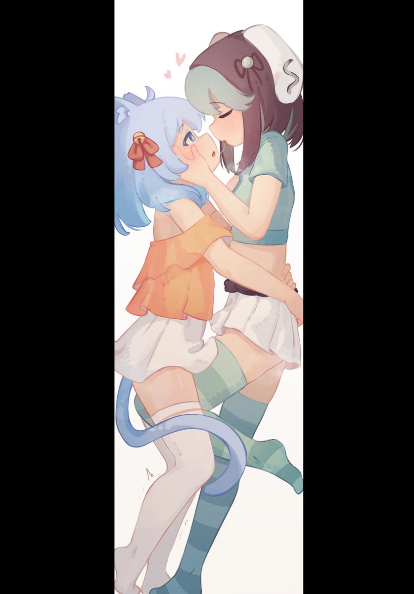 orenjitoastv15's tweet photo. I'm going to stop labeling the sillytober drawings, you all know what day it is already 

Anyway, girlkiss for today (⁄ ⁄>⁄ ▽ ⁄<⁄ ⁄) https://t.co/TVTr6nClIF