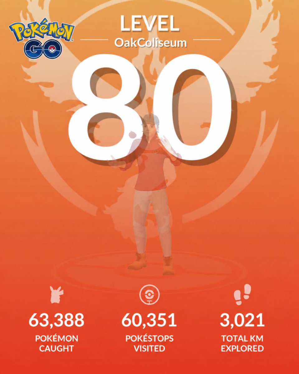 oakcoliseum's tweet photo. https://t.co/3T2hnVakfZ 
#PokemonGo #Level80 #OakColiseum https://t.co/eImAvqZMZR