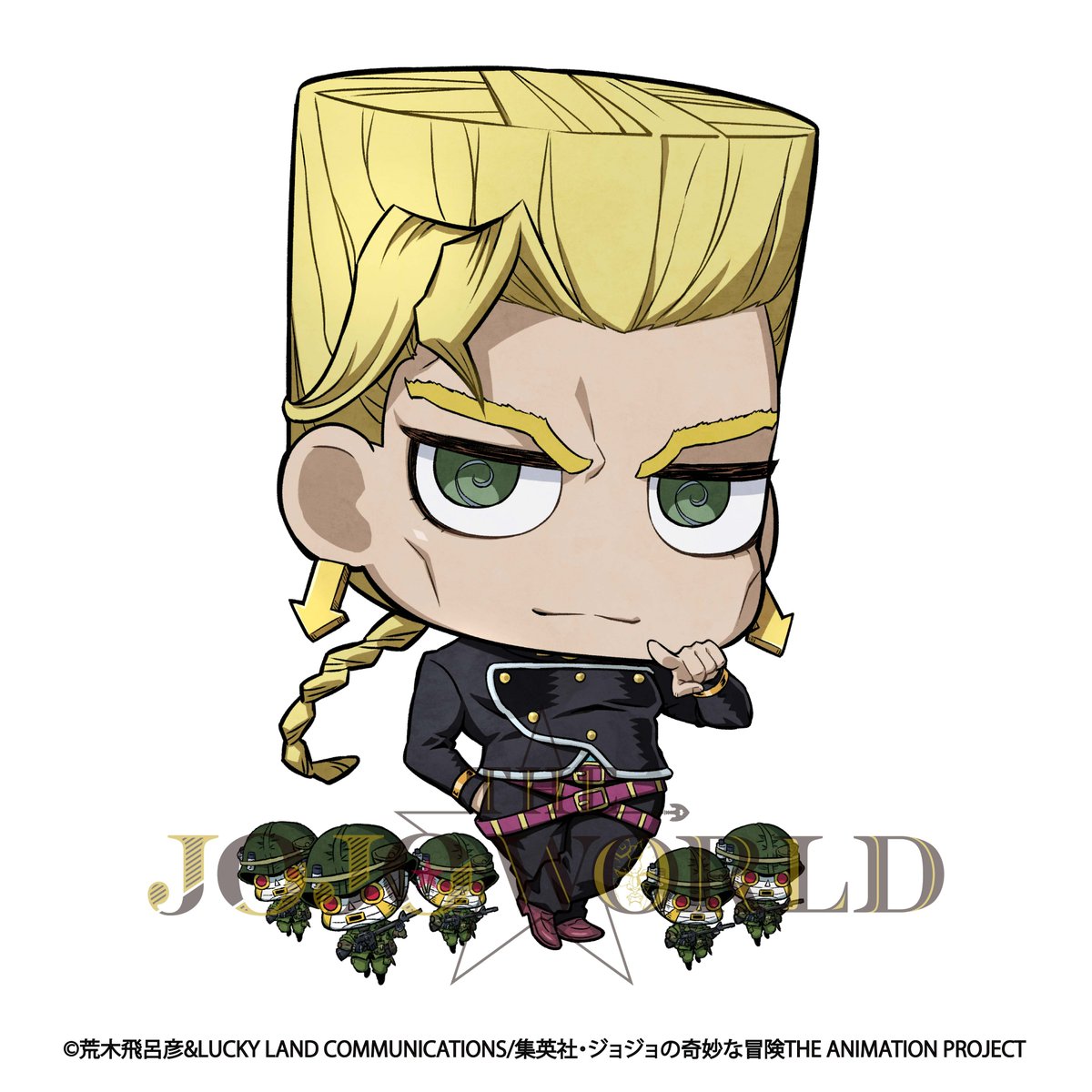 THE_JOJO_WORLD's tweet photo. ★━━━━━━━━━━━━★
　　  THE★JOJO WORLD 　 
           新規ちみキャラ紹介 
★━━━━━━━━━━━━★

虹村形兆

☑️公式サイト
https://t.co/YSf25Icven

#THEJOJOWORLD #jojo_anime https://t.co/eFzjRqLMO1
