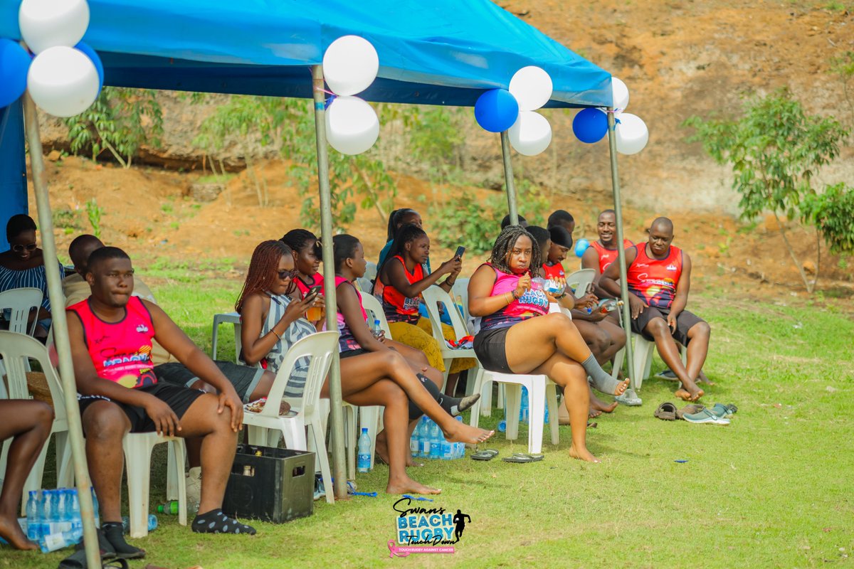 SwansSportsClub's tweet photo. #BeachRugbyAgainstCancers @ivan_magomu @martin256256 @MogalChris @lunyolo_regina  tag those who have been on this journey with a photo at the beach. https://t.co/nZiQ8rvJ7X