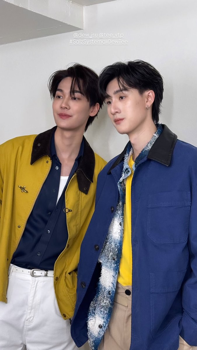 meepangg's tweet photo. วันนี้ดิวธีหล่อกันมากจริงๆ เขินสีผิวอะ🙈

#SalzSystemaxDewTee https://t.co/lCXD1AoMWp