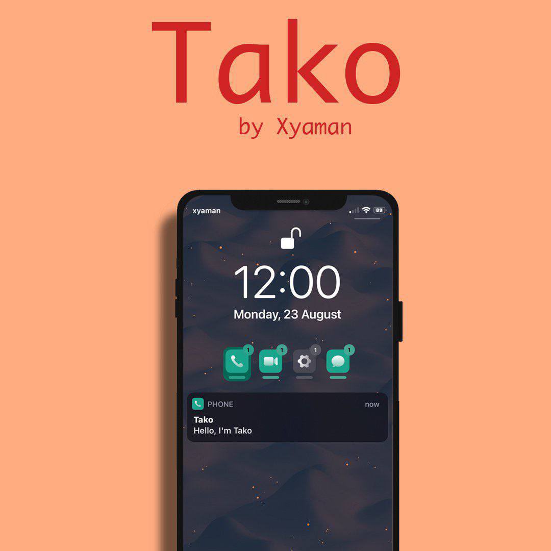 BasharJamol's tweet photo. تحديث اداه Tako ( iOS 15-16 )
تدعم 15 والى 26
مجانية/ سورس/ https://t.co/H6LIKPNmaW 
تضيف لك شكل الاشعارات في شاشة القفل ومركز الاشعارات الى شكل جميل وراقي مثل اداه Axon  الشهيرة
تم تجميع القرص مع إصدار SDK الصحيح، مما يضمن أنه لن يسبب حلقة respring.
دعم IOS17 والى 26
اصلاحات https://t.co/jcBCHL0XDE