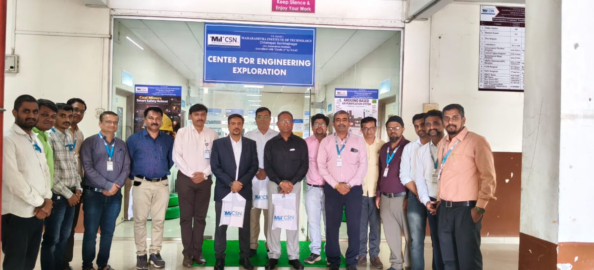MIT_Updates's tweet photo. Chhatrapati Sambhajinagar | 19 September 2026
The Center for Engineering Exploration (CEE), Maharashtra Institute of Technology, Chhatrapati Sambhajinagar  organized JIDNYASA-2026 – Project Exhibition.
#mit_csn #mitcsn #innovation #EngineeringExploration https://t.co/skNWmvV8UJ