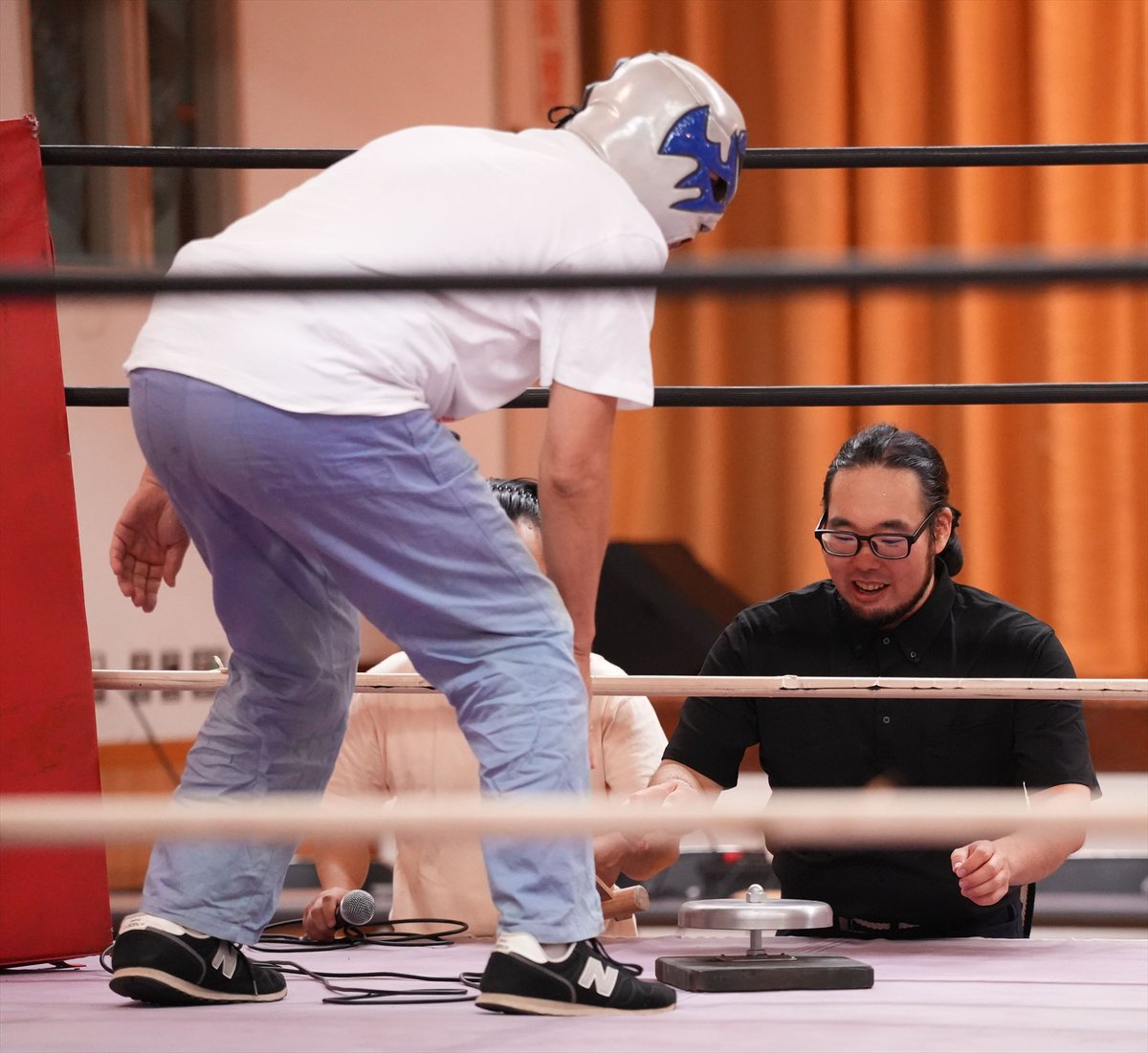 Namjunkzone's tweet photo. 「Xは見つからなかったので」ボスコニアン選手は風渡辺琉選手を指名。前回引退を匂わせる発言をしていたので真意を確かめる、と。
#RAW94 https://t.co/IuDPRLHJqP