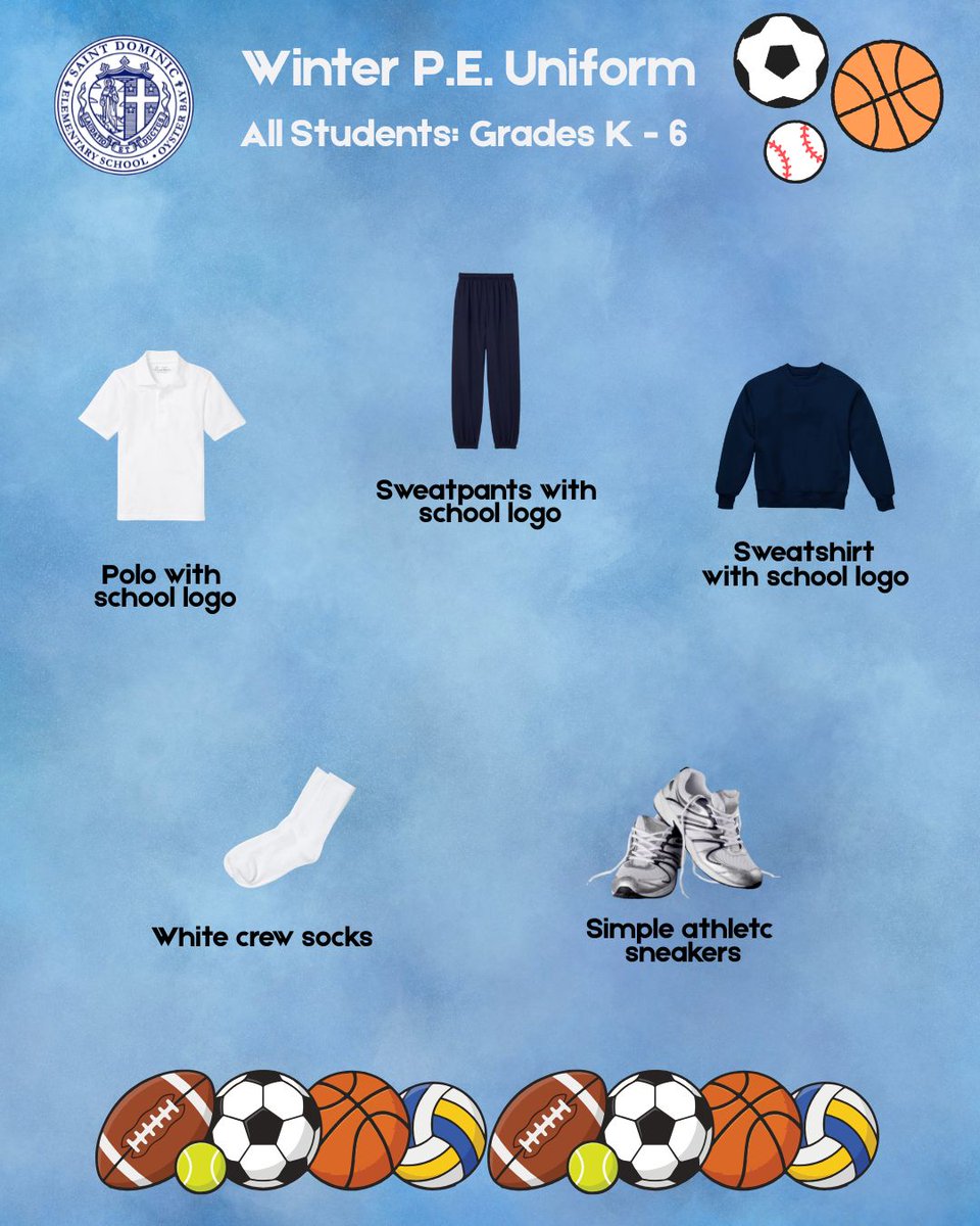 stdomsob's tweet photo. The leaves are changing and it's time for our Bayhawks to layer up! 🍂🦅

Next week, on 10/13, our students will officially switch to the winter uniform. Take a look at our guide to be sure your kiddo is ready for the seasonal switch! 💙 https://t.co/ABYL6V5WZP