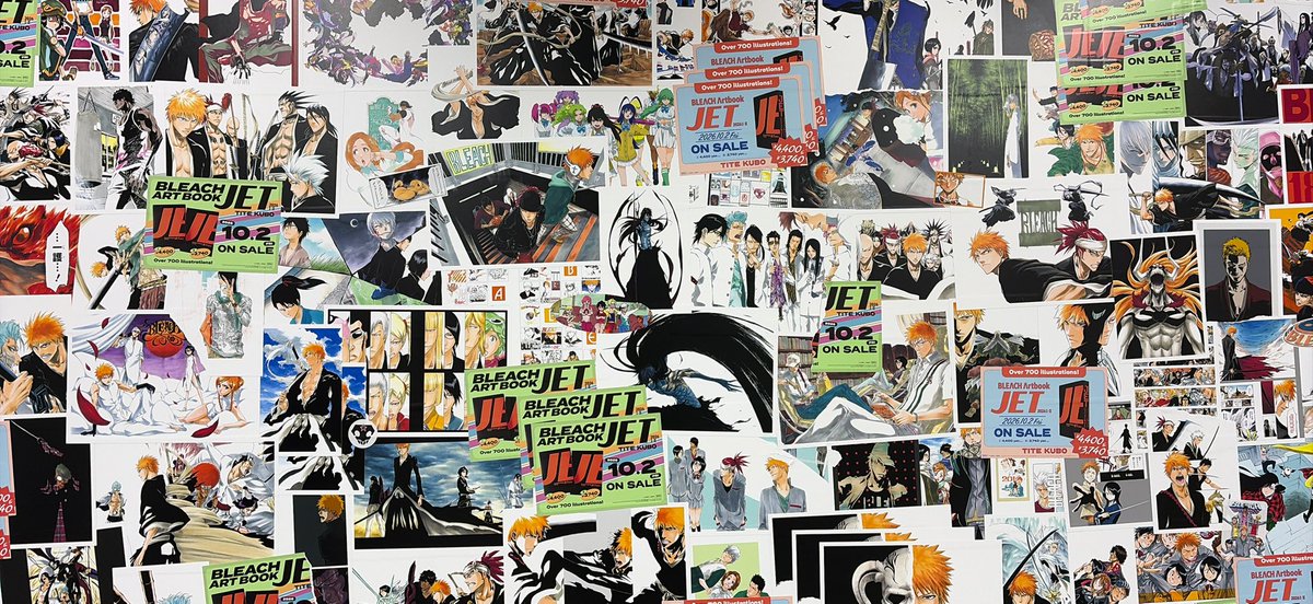 mga091004's tweet photo. 〜番外編②〜

渋谷駅でPOPSのポスター探しで迷子になってたら、偶然見つけたBLEACH壁画
BLEACHの初期から最後までのイラストが壁にあってすごい圧巻だった！！！これはめっちゃ興奮した〜〜〜もしかして初めてジャンプでガッツリハマったのはBLEACHだったかも（それかDグレ）歴史を感じるなあ.... https://t.co/wk8Arw4pex