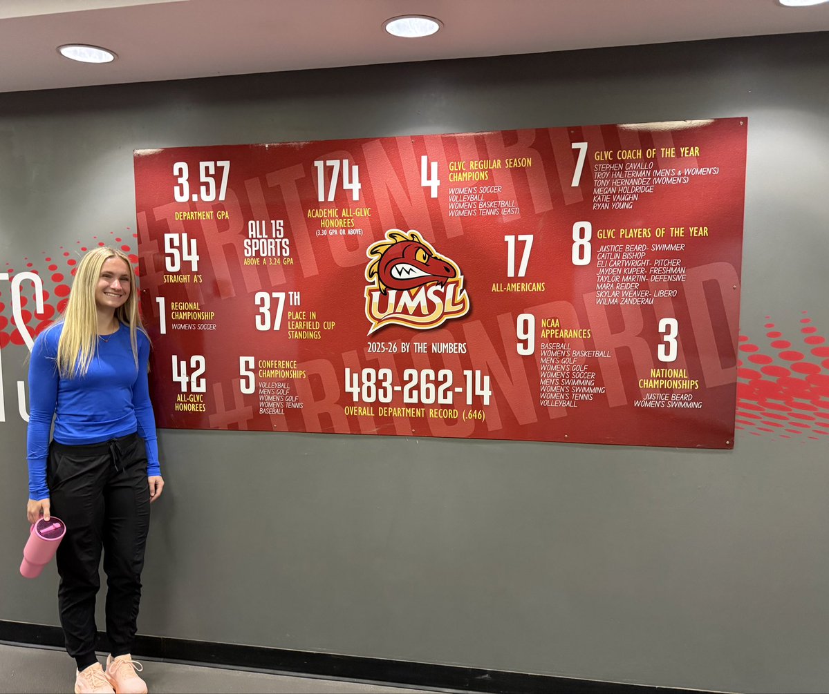 bristolpov2028's tweet photo. Thank you to @Stcavallo and @UMSLWSOC for an amazing recruiting visit! I really enjoyed getting to experience UMSL and learn more about the history and success of their program. 
Go Tritons! 🔱 

#2028Soccer #WomensSoccer 
#attackingwinger
#leftfooted   
@ClubEvoSoccer @MarianHSSoccer