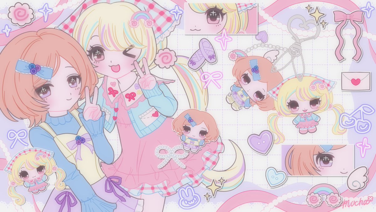 mocha_33_'s tweet photo. パソコン壊れて泣きそうですが、一旦昨日描いたかわいい詰め込みイラスト見てってください…߹ᯅ߹

#イラスト #OC #絵描きさんと繋がりたい https://t.co/3IID65MFCx