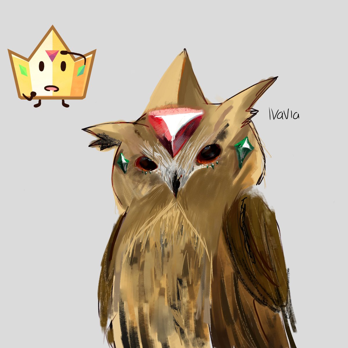 ViaViascookie's tweet photo. crown love of the s*n (crowl)
#malueslots #loveofthesun #objectshow #owl https://t.co/5JCNlxI8qy