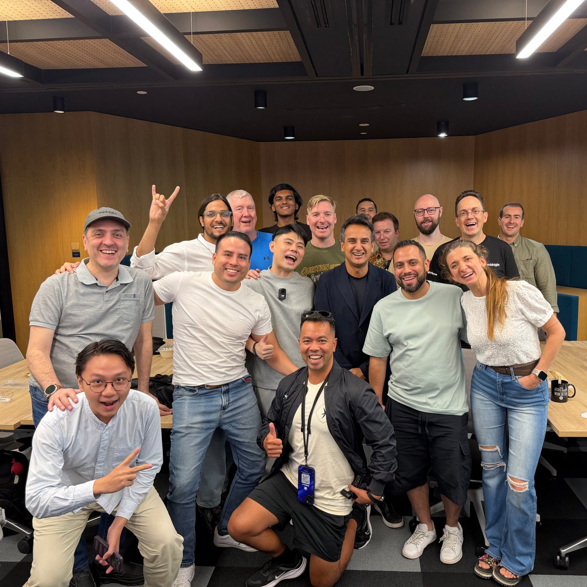Jinx_MJ_K's tweet photo. @MidnightNtwrk team is really awesome
@IOHK_Charles great presentation 
@evarodriguez_m awesome energy
@SydneyyNelsonn know what up with socials
@F_ZK_Now nice surprise and talk
@SebastienGllmt super cool to have met you

Everyone that I got to meet IRL thanks, let's get shit done 2027!

@LearnMidnight @astroboysoup @astroboysoup @alexchain79 @NealSIDAN @design_thyme @Cryptofly777 @Straightpool4 @astroboysoup @ErickRomeroEdda @anshul_vora18 @itsNikku876
@OneAmXYZ

If I missed a tag please tag them below.

One team one dream

@Noctis_Zone is ready to show what and why Midnight matters
