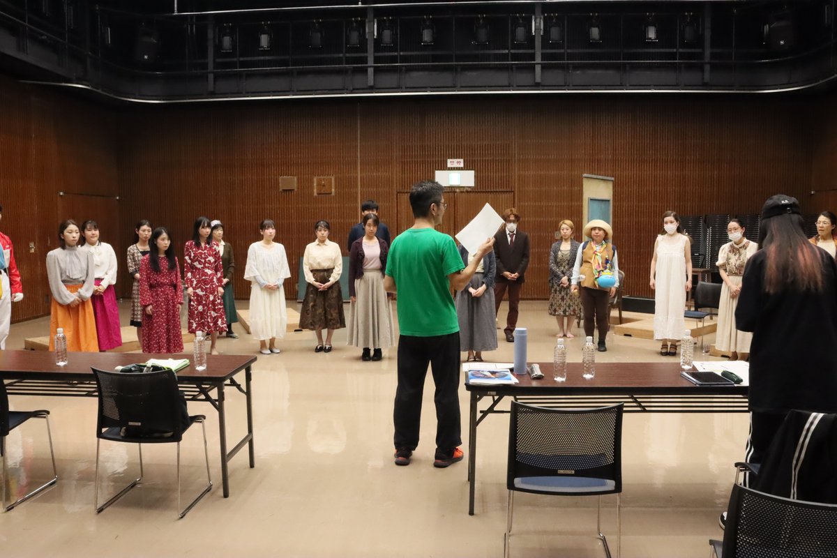 piccolo_theater's tweet photo. 2026年10月6日(火)
ピッコロ演劇学校
【本科】「前期発表会稽古」
菅原ゆうき先生・木之下由香先生
【研究科】「稽古⑧荒通し」
眞山直則先生・谷口遼先生・中田綾乃先生・柳田麻希先生 https://t.co/haOwYpmmeh