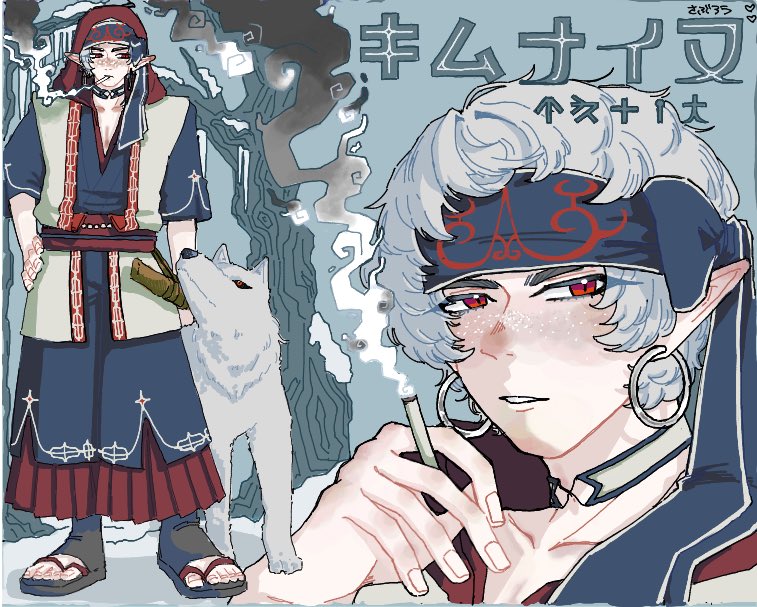 sansansaburou's tweet photo. 参加中の妖・怪異系うちよそ
癖��ろ見えの子を産んでしまった…
#絵チャ　#うちよそ https://t.co/5AQIKYCjIn