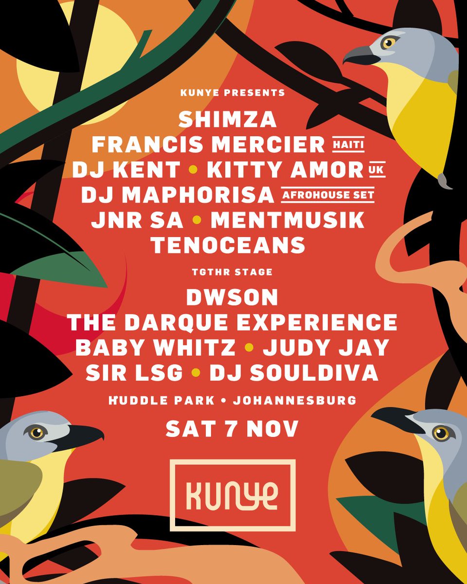 KunyeRecords's tweet photo. One Month To Go Kunye Fam 😤 

7 November is just around the corner and we can’t wait! 🔥 make sure your ticket is secured. 

Beware of scams tickets are only available on howler https://t.co/esyZojxOTQ