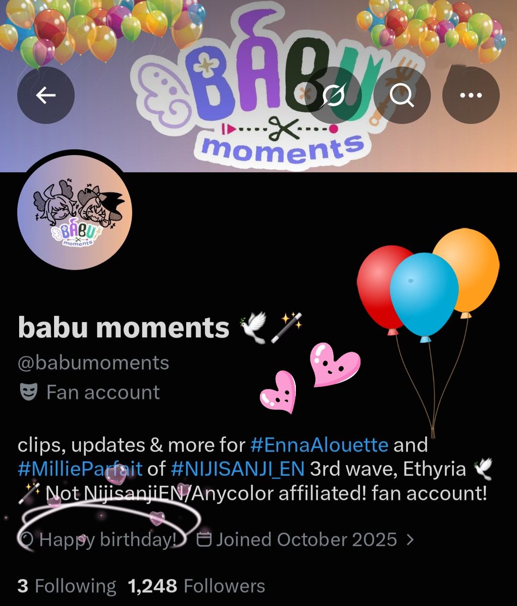 babumoments's tweet photo. happy birthday/1 year anniversary to babumoments 🥳🥳
with that, a brand new logo!!! made by the very talented 
@Cairngorm69  🥹🫶
thank you very much!!! please check out their other works and please continue to support the babus 💜🧡 https://t.co/WO0gWKZSw8