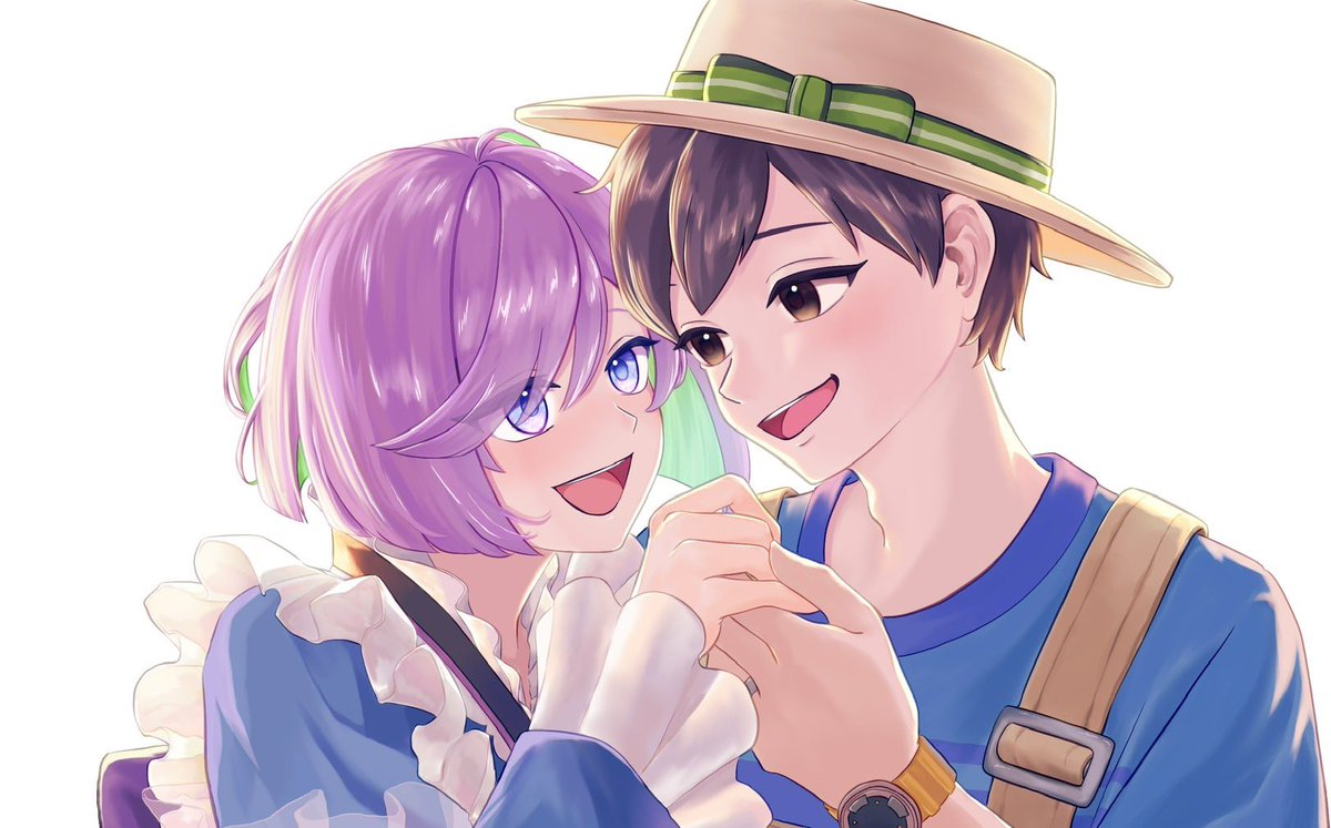 Overlord98TV's tweet photo. Thank you so much for the wonderful art work! Also, a big thanks to everyone who took the time to put together the picture book for my wife and I, we are very happy❤️‍🔥

@tsubuan_pkmn 
@waniym3 
@kazusa_ngo https://t.co/1VsjhMYL8y