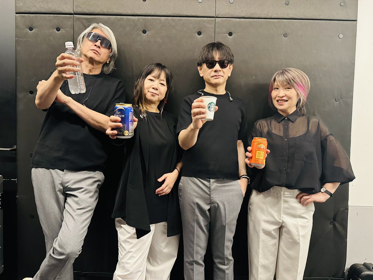 migumusic's tweet photo. [Cornelius] ツアーファイナル⚡️

ありがとうございました❣️

#ゆるんだ顔✨ https://t.co/tvH8U54Qt3