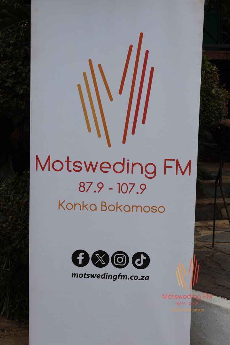 motswedingfm's tweet photo. #MotswedingFM e tla ka tlhamalalo go tswa mo Villa Paradiso, Hartbeespoort go thankgolola semmuso moletlo yo o mogolo wa Mahika MahikengπΊπ½ππ½
#MotswedingFM #MahikaMahikeng2026 #AreyengBokoneBophirima #RataMahikeng #NWACSR https://t.co/X1AY76KUAc