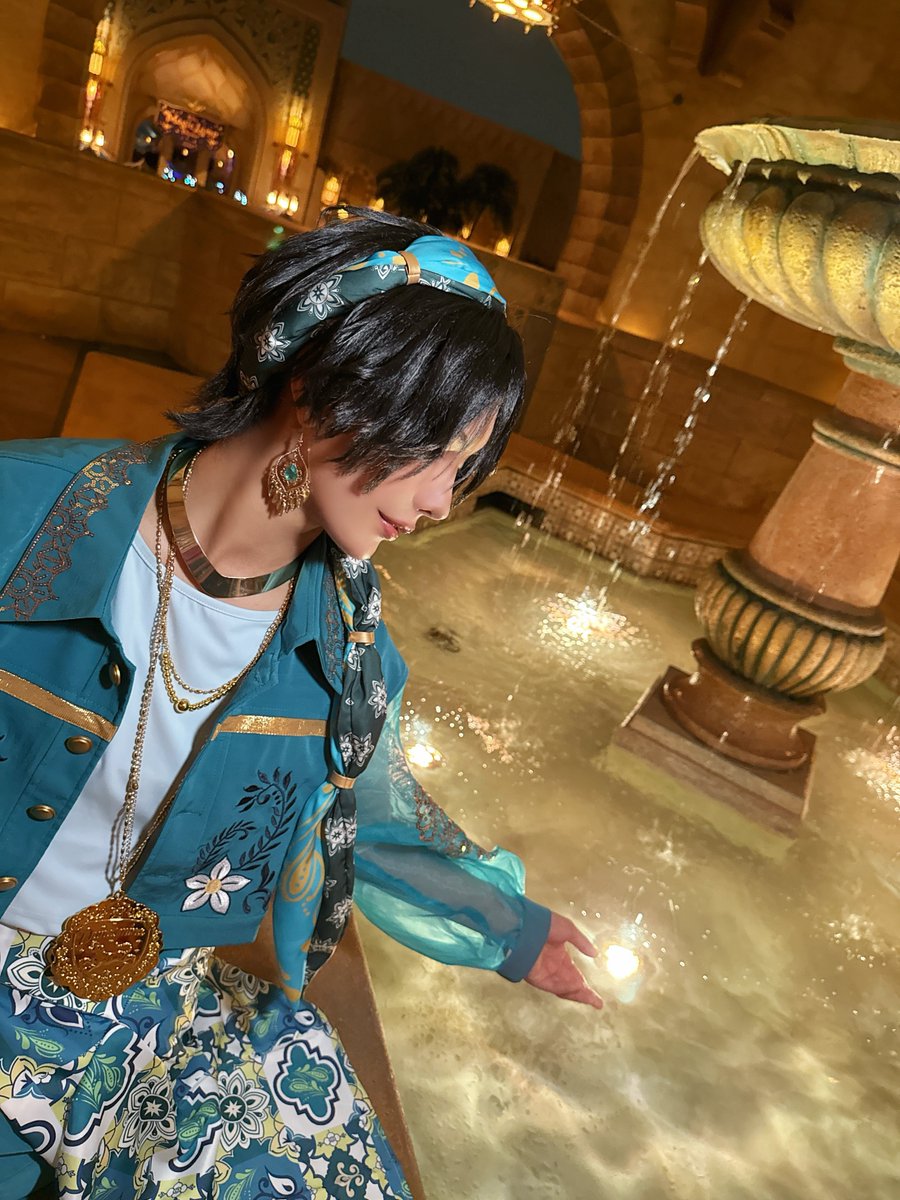 kamitani_mini's tweet photo. ミナジールで里帰りしてきた🐯

#Dハロ仮装
#Dハロツイステ
#Dハロ仮装2026 https://t.co/01ruZQGdAT