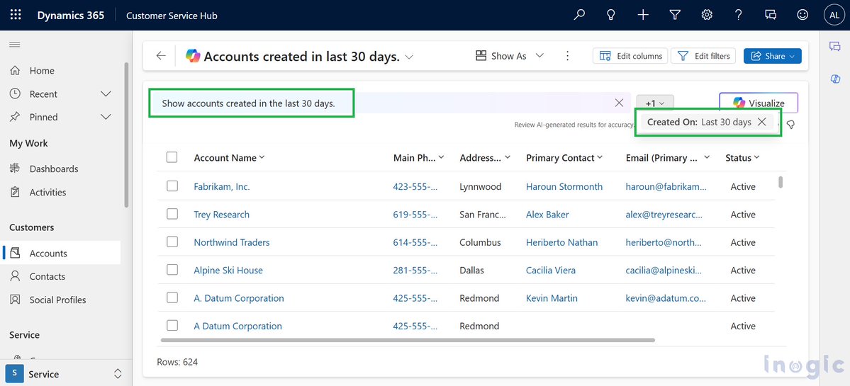 inogic's tweet photo. Make data search smarter with Smart Grid 🔍

Use natural language to filter, sort, and find the data you need faster in Dynamics 365 and Dataverse.

👉 https://t.co/8fQv2Db4E8

#Dynamics365 #Dataverse #SmartGrid #CRM #PowerPlatform https://t.co/7IDIspyXxe