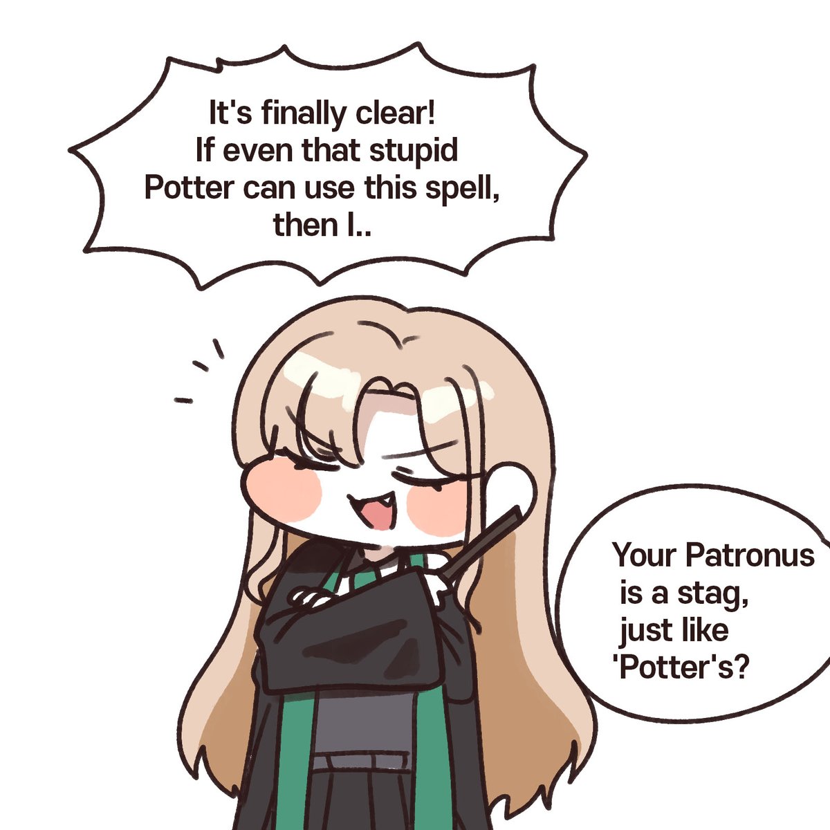 sigmman's tweet photo. Malfoy's Patronus 2
#malfoid https://t.co/EMoAuhT0lx